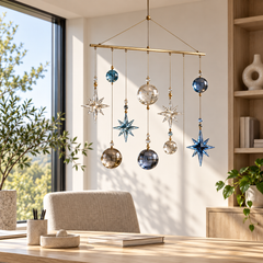 KELSVORA™ Astrielle Constellation Glass Mobile