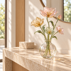 KELSVORA™ Florielle Meadow Bloom Glass Stem Set